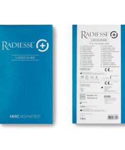 radiesse lidocaine filler back