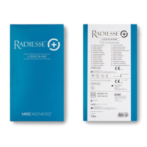 radiesse lidocaine filler back